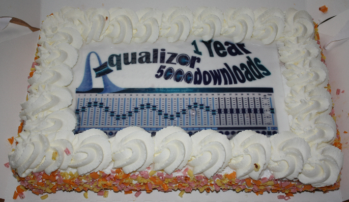 Aqualizer-cake